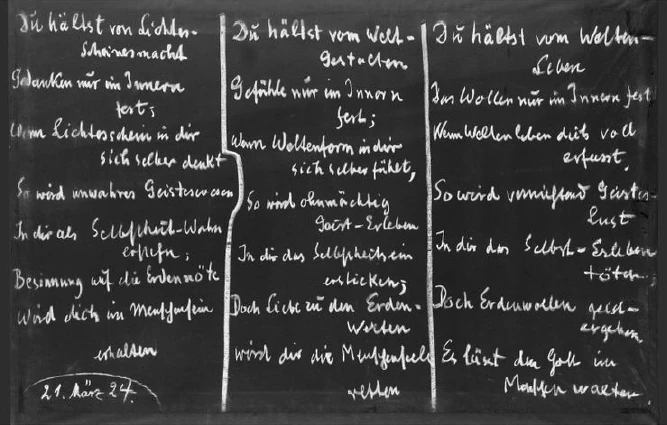 Blackboard (right side)